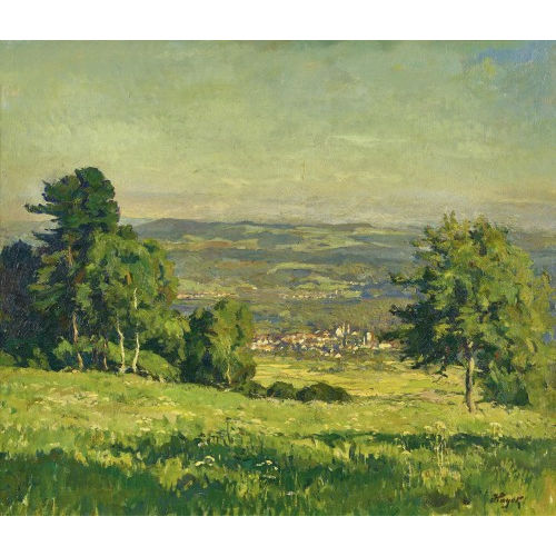 HANS VON HAYEK : Weite Landschaft (DOBIASCHOFSKY AUKTIONEN AG)