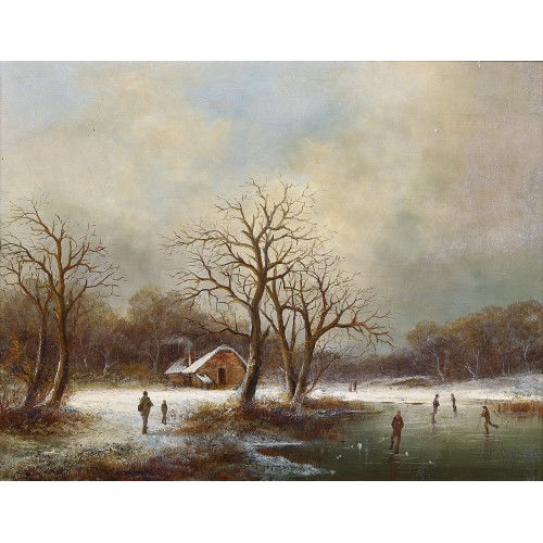 PIETER LODEWYK FRANCISCO KLUYVER : Wintervergn�gen (DOBIASCHOFSKY AUKTIONEN AG)