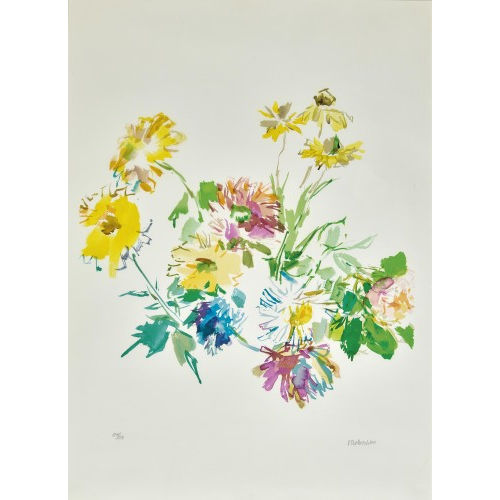 OSKAR KOKOSCHKA : 'Herbstblumen' (DOBIASCHOFSKY AUKTIONEN AG)