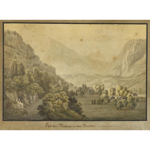 PETER BIRMANN : 'La Vall� de Meyringen' (DOBIASCHOFSKY AUKTIONEN AG)