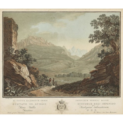FRIEDRICH ROSENBERG : 'Hanc Vallis Hasleyanae delineationem Humillime D.D.D.' (DOBIASCHOFSKY AUKTIONEN AG)