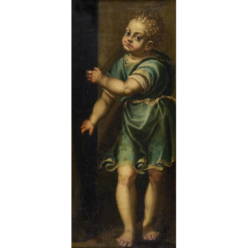 16./17. JH. LOMBARDEI : Knabenbildnis (DOBIASCHOFSKY AUKTIONEN AG)