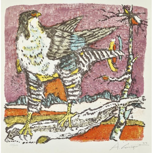 ALOIS CARIGIET : Der Falke (DOBIASCHOFSKY AUKTIONEN AG)