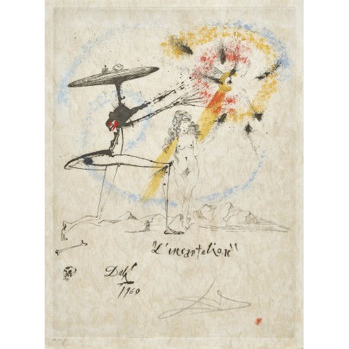 SALVADOR DAL� : 'Incantation' (DOBIASCHOFSKY AUKTIONEN AG)