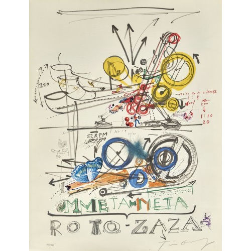 JEAN TINGUELY : 'MMeta-Meta Roto-Zaza' (DOBIASCHOFSKY AUKTIONEN AG)