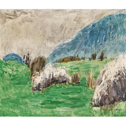 HANS BERGER : 'Au printemps' (DOBIASCHOFSKY AUKTIONEN AG)