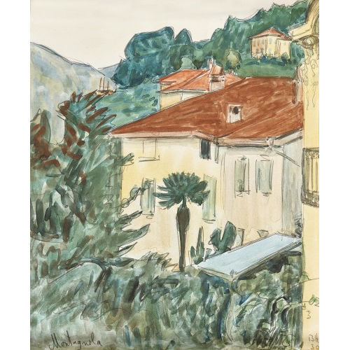 BRUNO HESSE : 'Montagnola' (DOBIASCHOFSKY AUKTIONEN AG)