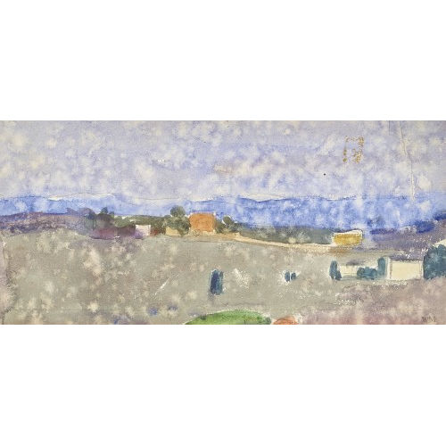WERNER MILLER : Weite Landschaft (DOBIASCHOFSKY AUKTIONEN AG)