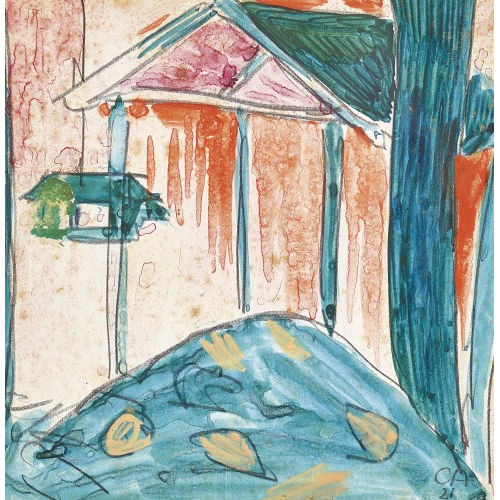CUNO AMIET : Rotes Haus (DOBIASCHOFSKY AUKTIONEN AG)