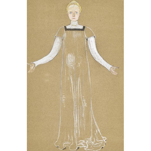 CUNO AMIET : Stehende weibliche Figur (DOBIASCHOFSKY AUKTIONEN AG)