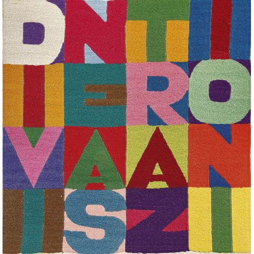 ALIGHIERO BOETTI : 'Divine astrazioni' (DOBIASCHOFSKY AUKTIONEN AG)
