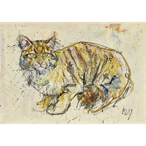 FRITZ HUG : Katze (DOBIASCHOFSKY AUKTIONEN AG)
