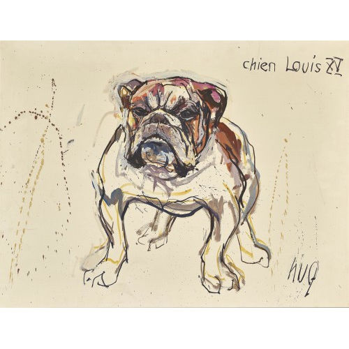 FRITZ HUG : 'Chien Louis XV' (DOBIASCHOFSKY AUKTIONEN AG)
