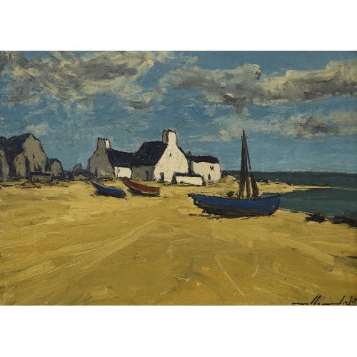 MARIUS CHAMBAZ : 'Paysage de Bretagne' (DOBIASCHOFSKY AUKTIONEN AG)