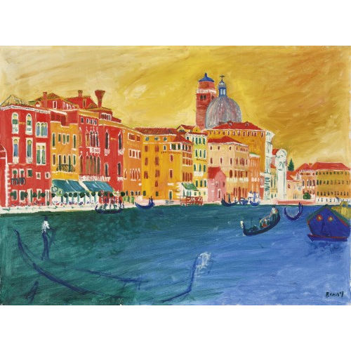 �MILE PIERRE (GEN. MILOUS) BONNY : 'Le Grand Canal � Venise' (DOBIASCHOFSKY AUKTIONEN AG)