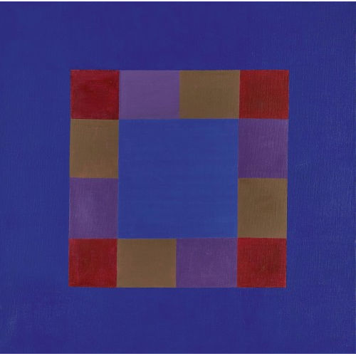 SUZANNE FEIGEL : 'Blaues Quadrat' (DOBIASCHOFSKY AUKTIONEN AG)