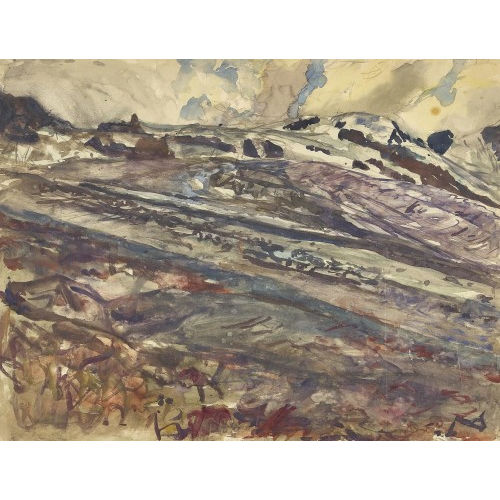 ERICH WENDELSTEIN : 'Gw�chtenhorn, Steingletscher' (DOBIASCHOFSKY AUKTIONEN AG)