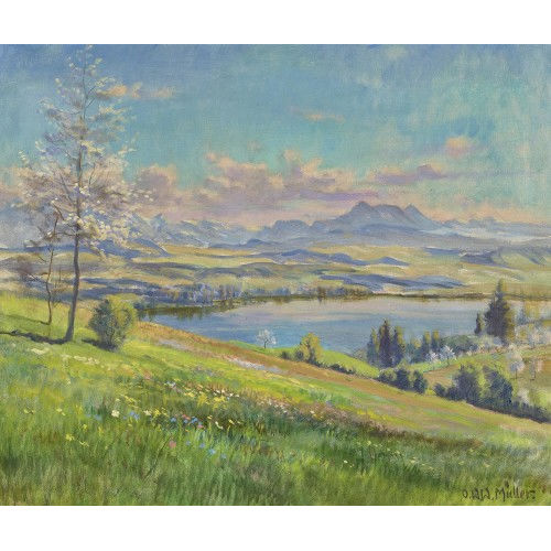O.W.W. M�LLER : 'Uebeschisee' (DOBIASCHOFSKY AUKTIONEN AG)