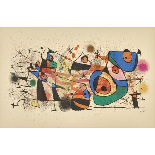 JOAN MIR� : 'C�ramiques' (DOBIASCHOFSKY AUKTIONEN AG)