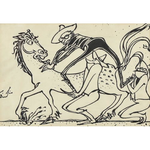 ALBERT) LINDI (EIGTL. LINDEGGER : Der Reiter (DOBIASCHOFSKY AUKTIONEN AG)