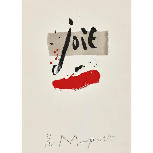 RUDOLF MUMPRECHT : 'Joie' (DOBIASCHOFSKY AUKTIONEN AG)