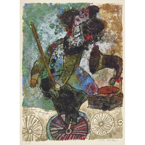 TH�O TOBIASSE : 'L'homme au phonographe' (DOBIASCHOFSKY AUKTIONEN AG)