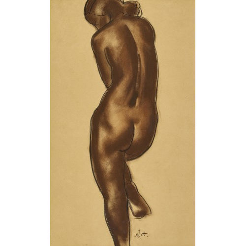 GEORGES ARTEMOFF : Femme nue de dos (DOBIASCHOFSKY AUKTIONEN AG)