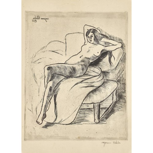 SUZANNE VALADON : 'Christiane' (DOBIASCHOFSKY AUKTIONEN AG)