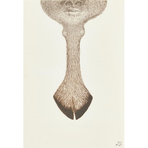MERET OPPENHEIM : 'Der Spiegel der Genoveva' (DOBIASCHOFSKY AUKTIONEN AG)