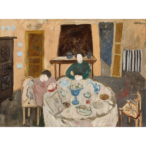 ANDR LANSKOY : 'Scne d'Intrieur' (DOBIASCHOFSKY AUKTIONEN AG)