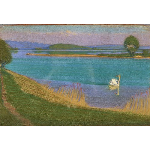 JEAN PHILIPPE �DOUARD ROBERT : Au lac de Bienne (DOBIASCHOFSKY AUKTIONEN AG)