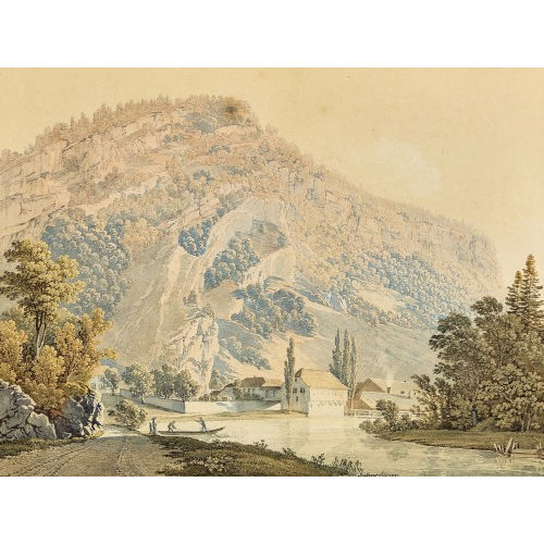 JACQUES HENRI JUILLERAT : Alpine Flusslandschaft (DOBIASCHOFSKY AUKTIONEN AG)