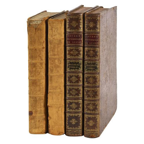 BEAT FIDEL ANTOINE DE ZURLAUBEN : 'Tableaux topographiques, pittoresques, physiques, historiques, moreaux, politiques, litt�raires de la Suisse' (Tableaux de la Suisse, ou Voyage pittoresque fait dans les treize cantons et �tats alli�s du corps Helv�tique)' (DOBIASCHOFSKY AUKTIONEN AG)