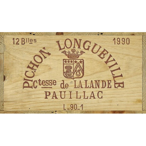 CH�TEAU PICHON-LONGUEVILLE-COMTESSE DE LALANDE : Pauillac, Deuxi�me Grand Cru class�, 1990 (DOBIASCHOFSKY AUKTIONEN AG)