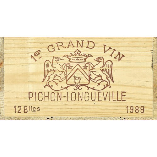 CH�TEAU PICHON-LONGUEVILLE-BARON : Pauillac, Deuxi�me Grand Cru Class�, 1989 (DOBIASCHOFSKY AUKTIONEN AG)