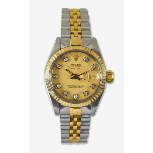 ROLEX : Damenarmbanduhr 'Oyster Perpetual, Date' (DOBIASCHOFSKY AUKTIONEN AG)