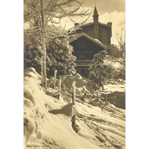 JACQUES NAEGELI : 'Winter - Palace Gstaad' (DOBIASCHOFSKY AUKTIONEN AG)