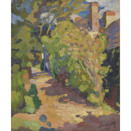 JOS� WOLFF : Paysage (DOBIASCHOFSKY AUKTIONEN AG)