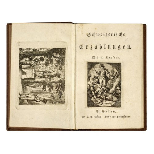 19. JH. SCHWEIZ : 'Schweizerische Erz�hlungen' (DOBIASCHOFSKY AUKTIONEN AG)