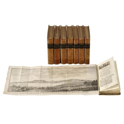 HORACE-B�N�DICT DE SAUSSURE : 'Voyages dans les Alpes, pr�c�d�s d'un Essai sur l'Histoire naturelle des environs de Gen�ve' (DOBIASCHOFSKY AUKTIONEN AG)