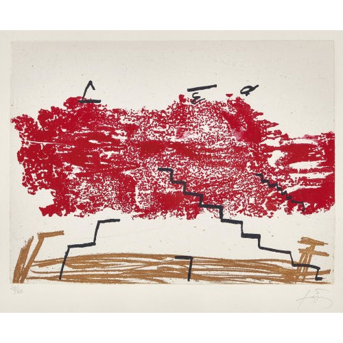 ANTONI T�PIES : 'Escalier' (DOBIASCHOFSKY AUKTIONEN AG)