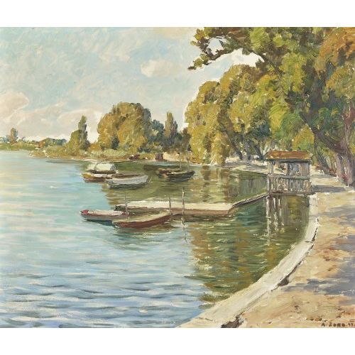 ARNOLD ZORD : 'Ufer am Pf�ffiker See' (DOBIASCHOFSKY AUKTIONEN AG)