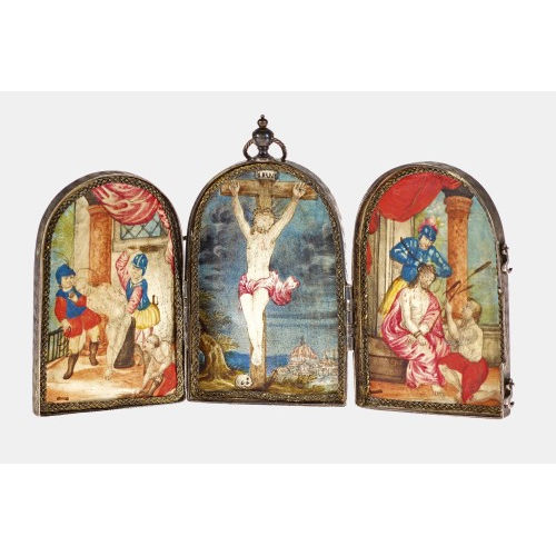 REISEALTAR : Augsburg, um 1700 (J. Drentwett oder Jakob Deschler) (DOBIASCHOFSKY AUKTIONEN AG)