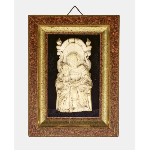 ELFENBEIN-RELIEF : Barock, 17. Jh (DOBIASCHOFSKY AUKTIONEN AG)