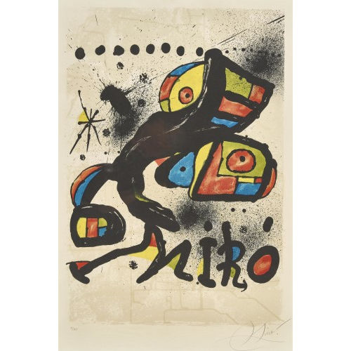 JOAN MIR� : 'Hommage � Gaudi' (DOBIASCHOFSKY AUKTIONEN AG)