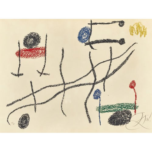 JOAN MIR� : 'Album 21' (Ohne Titel) (DOBIASCHOFSKY AUKTIONEN AG)