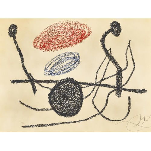 JOAN MIR� : 'Album 21' (Ohne Titel) (DOBIASCHOFSKY AUKTIONEN AG)