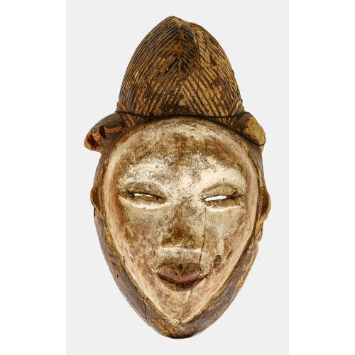 GABUN : Okuyi-Maske, Punu, 1. Viertel 20. Jh (DOBIASCHOFSKY AUKTIONEN AG)