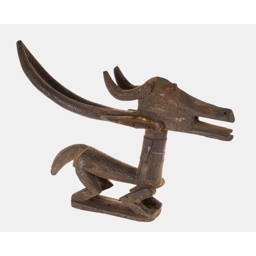 MALI : Chiwara Kopfaufsatz, Bamana, vor 1958 (DOBIASCHOFSKY AUKTIONEN AG)