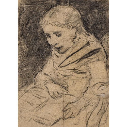 ALBERT ANKER : Lesendes M�dchen (DOBIASCHOFSKY AUKTIONEN AG)